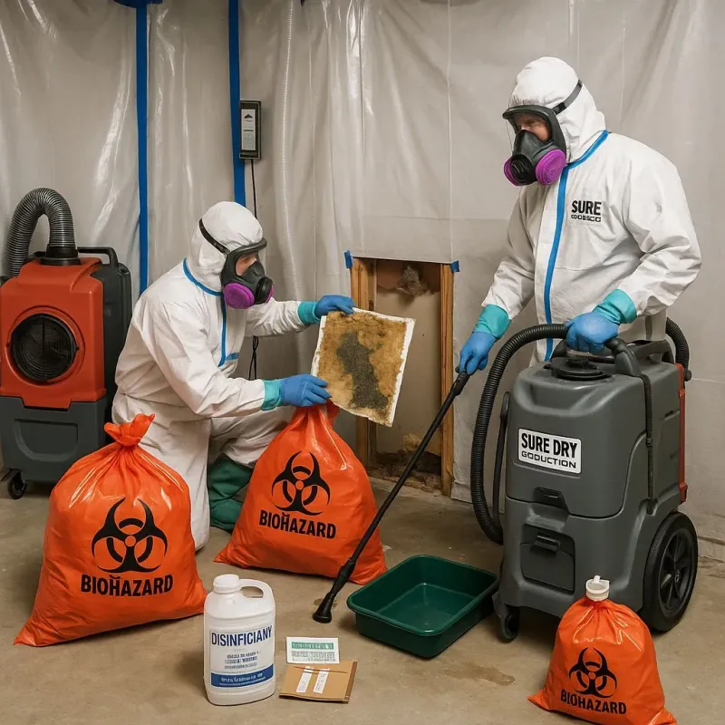 Contaminated Water Handling Protocols process in Durham, CA